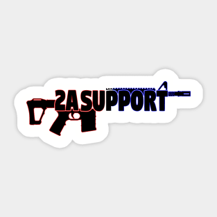 2A Support Sticker